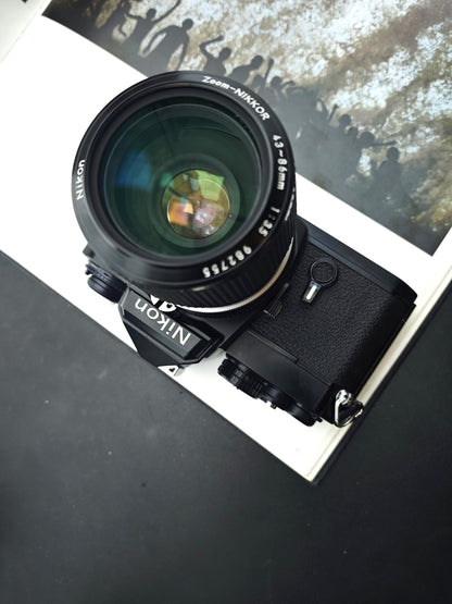 Nikon FE with Nikkor-Zoom 43-86mm F3.5 Ai