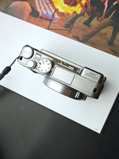 Used Nikon Coolpix A1000 silver Digital Camera [No charger]