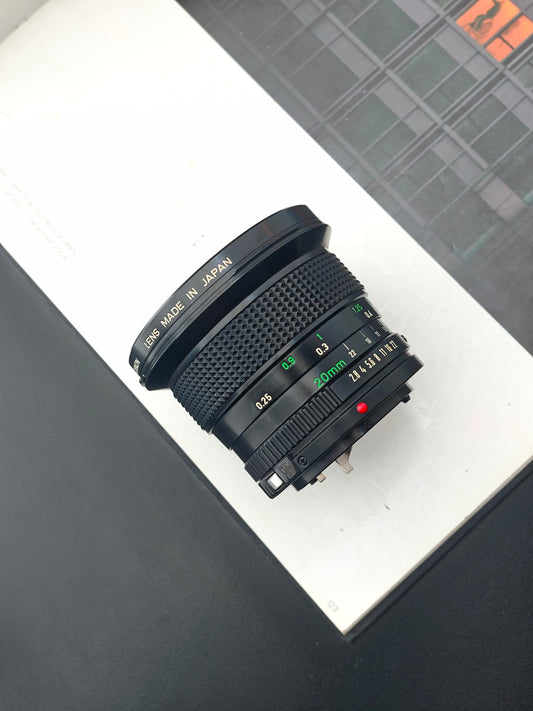 *READ* Canon Lens FD 20mm F2.8