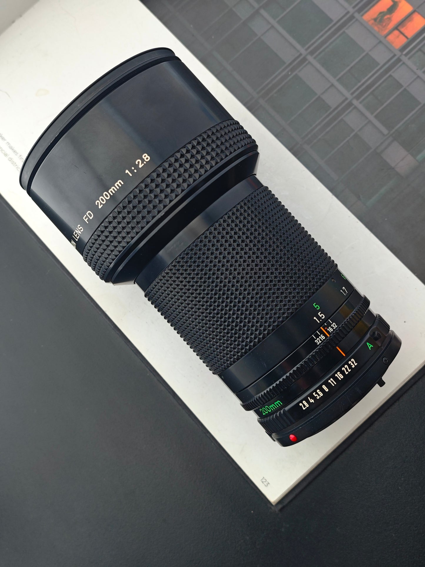 *READ* Canon Lens FD 200mm F2.8