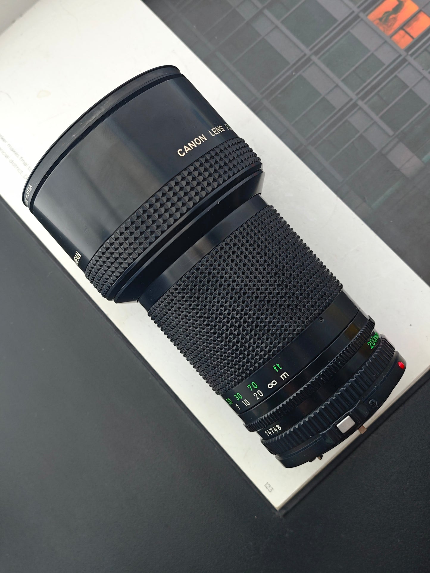 *READ* Canon Lens FD 200mm F2.8