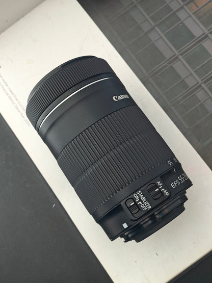 Used Canon EOS Kiss X9 with Double Zoom Kit Digital Camera