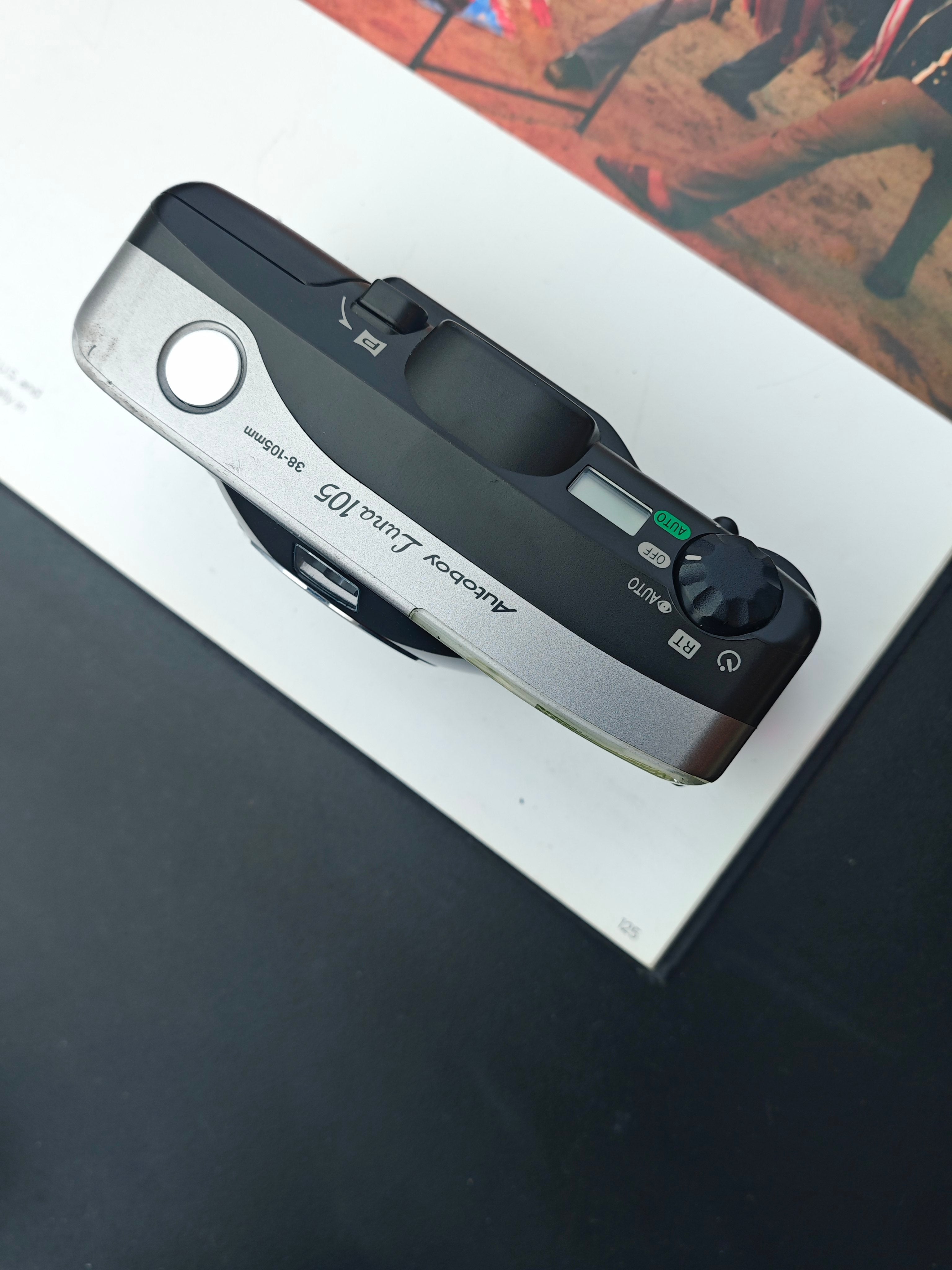 Canon Autoboy Luna 105】フィルムカメラ 保証書 返品保証】 キャノン