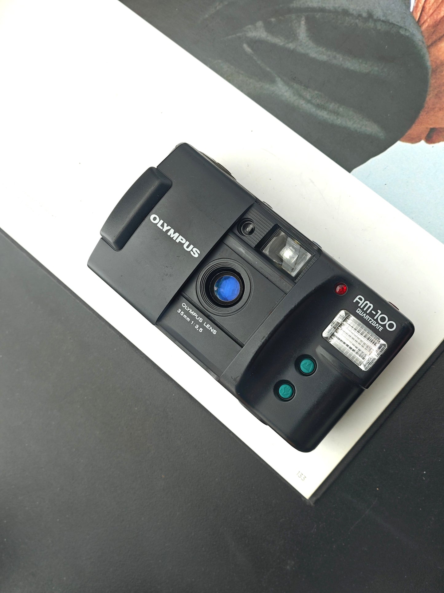 Olympus AM-100 Quartz Date #1160417