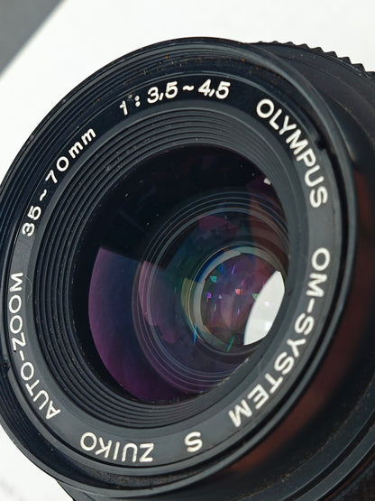 Olympus OM-System S Zuiko Auto-Zoom 35-70mm F3.5-4.5