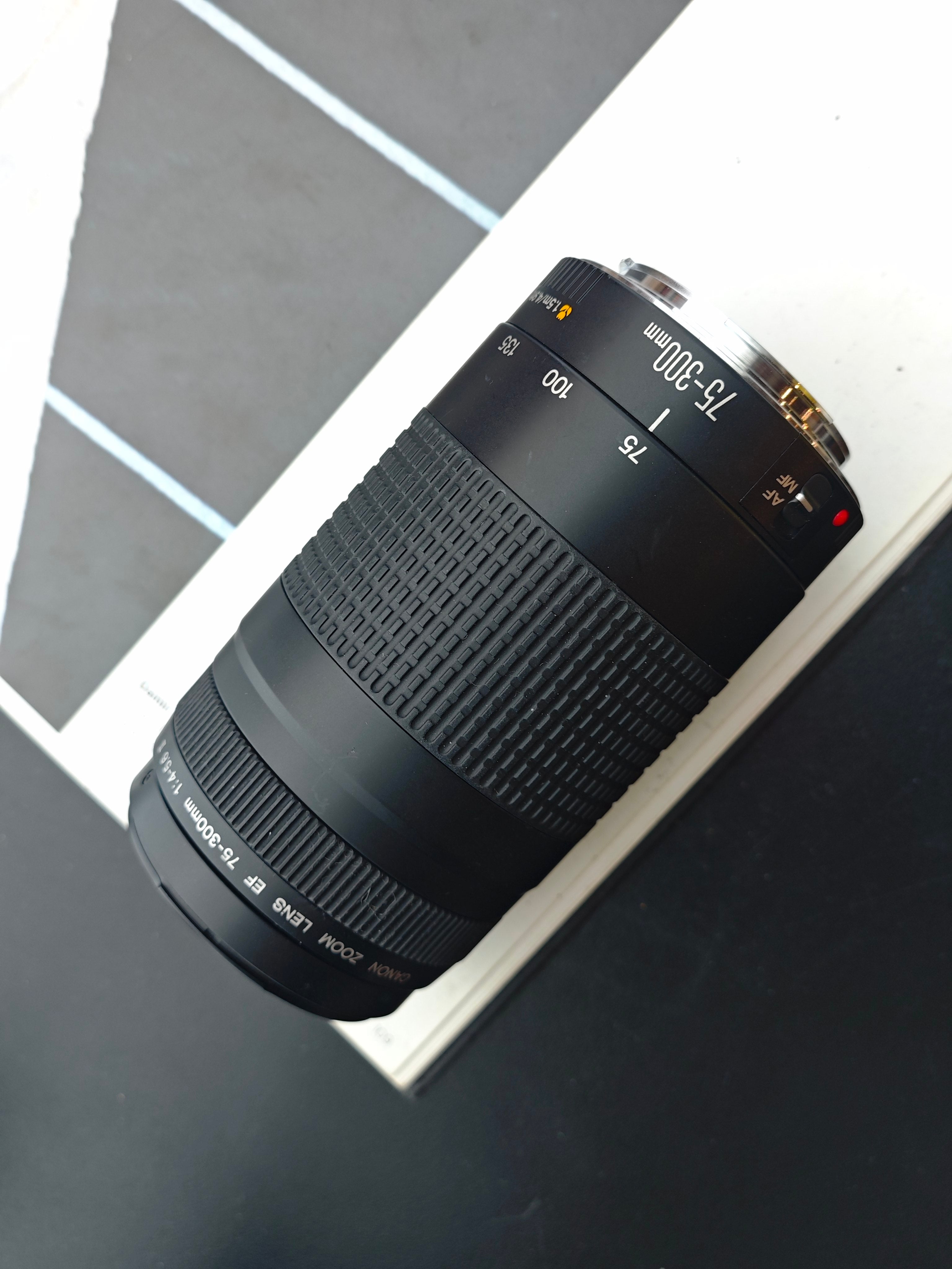 Canon Zoom Lens EF 75-300mm F4-5.6 II #3502388D – UNIT CAMERA SHOP