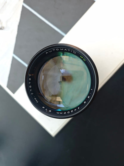 Hanimex Automatic MC 200mm F3.3 [M42 mount]