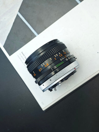 Canon Lens FD 50mm F1.8 S.C