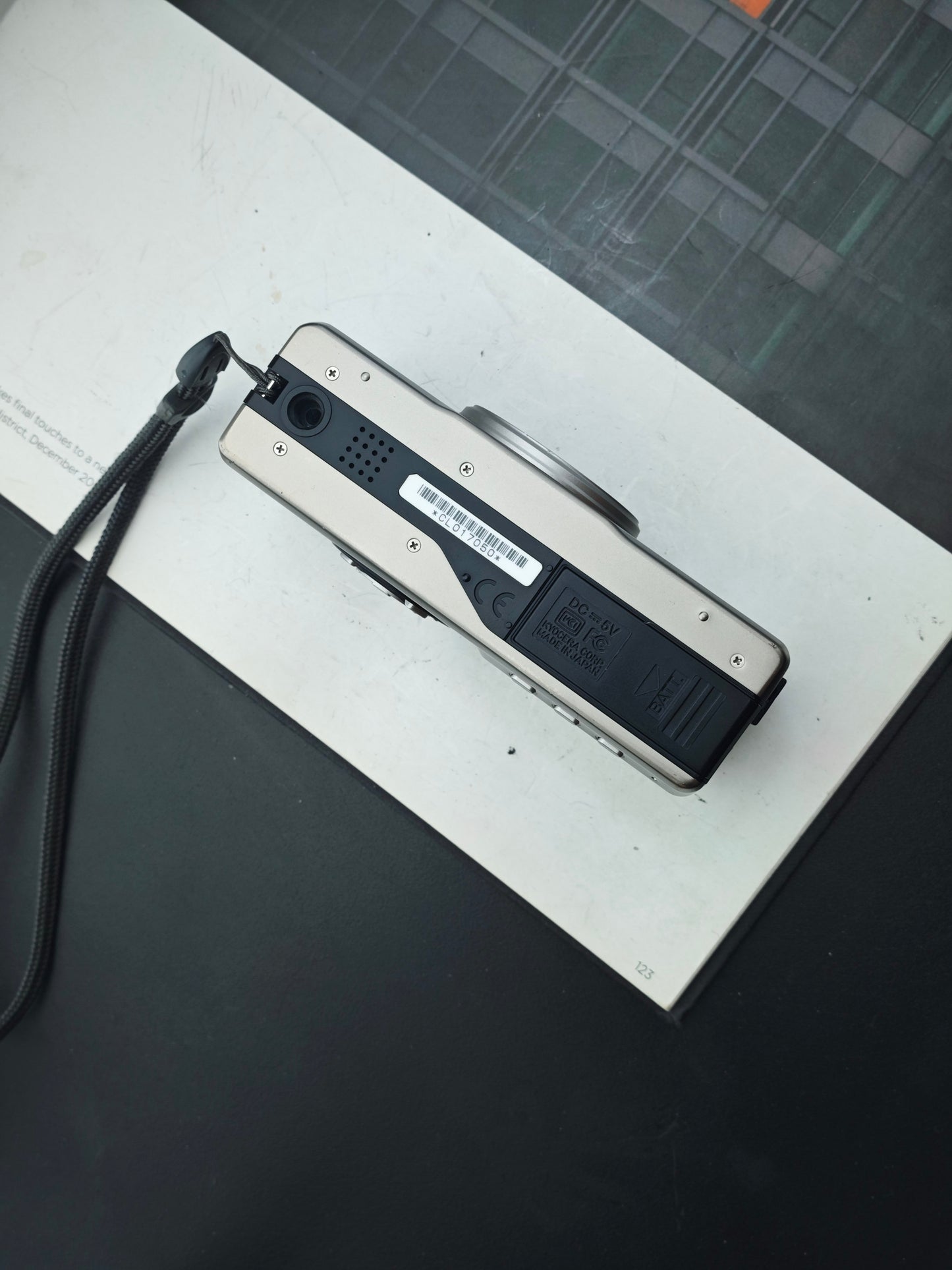 Used Contax T VS Digital Camera [No charger]