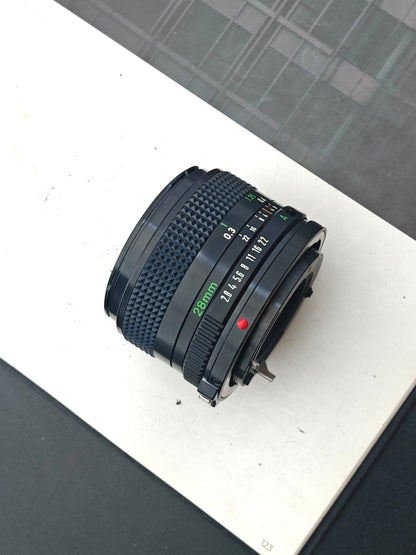 Canon Lens FD 28mm F2.8