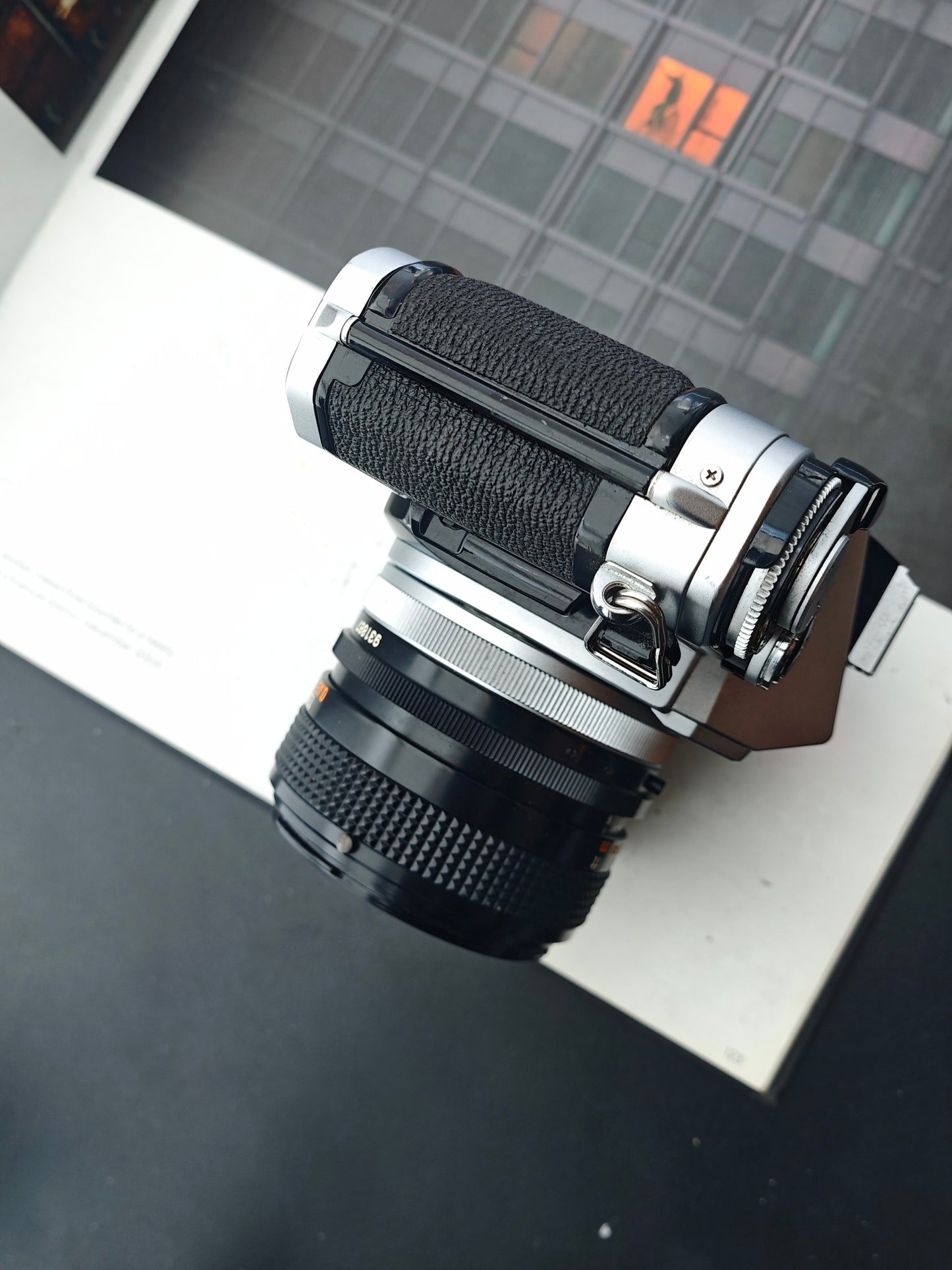 Canon AE-1 silver with Canon Lens FD 50mm F1.4 S.S.C.