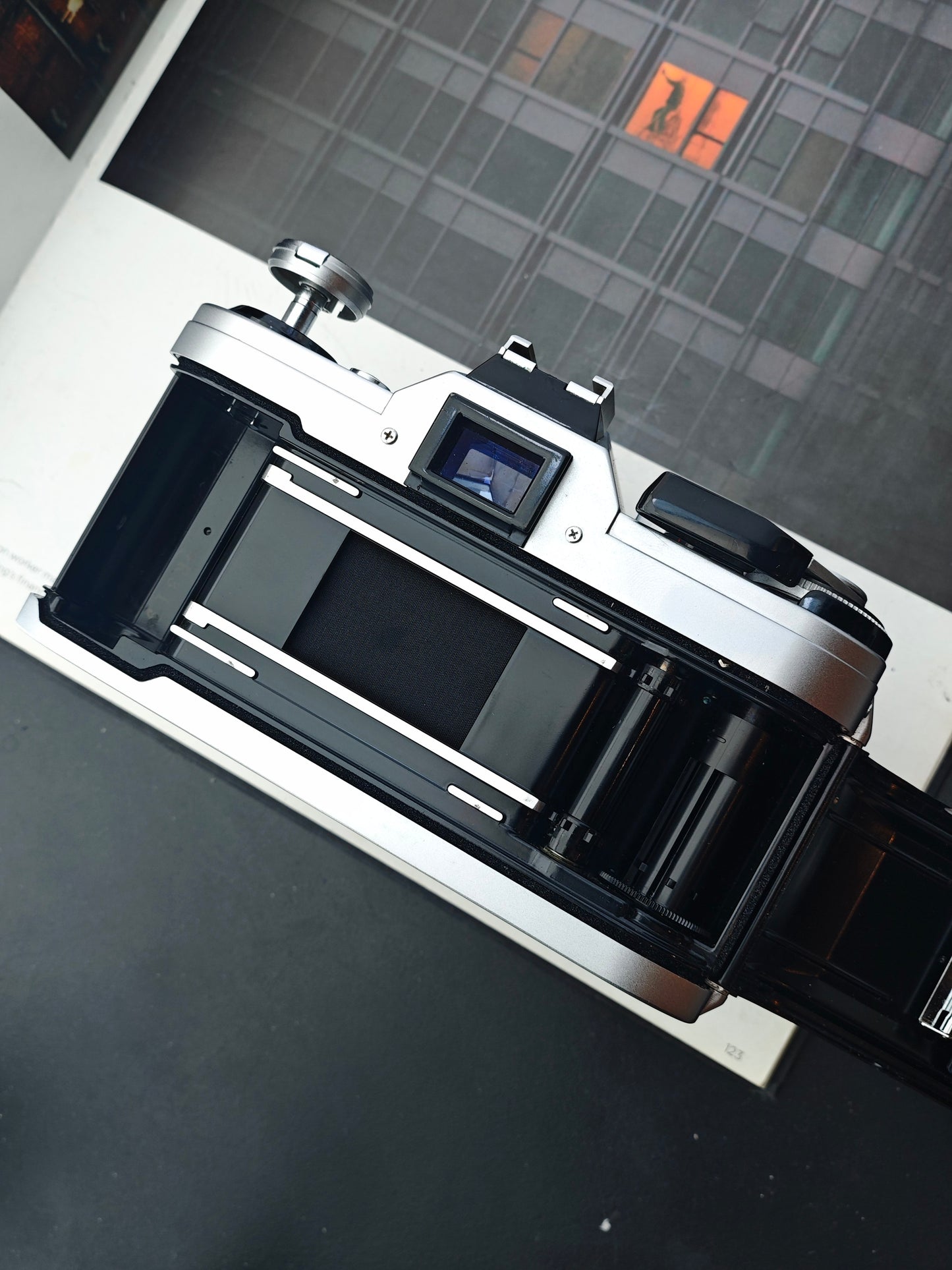 Canon AE-1 silver with Canon Lens FD 50mm F1.4 S.S.C.