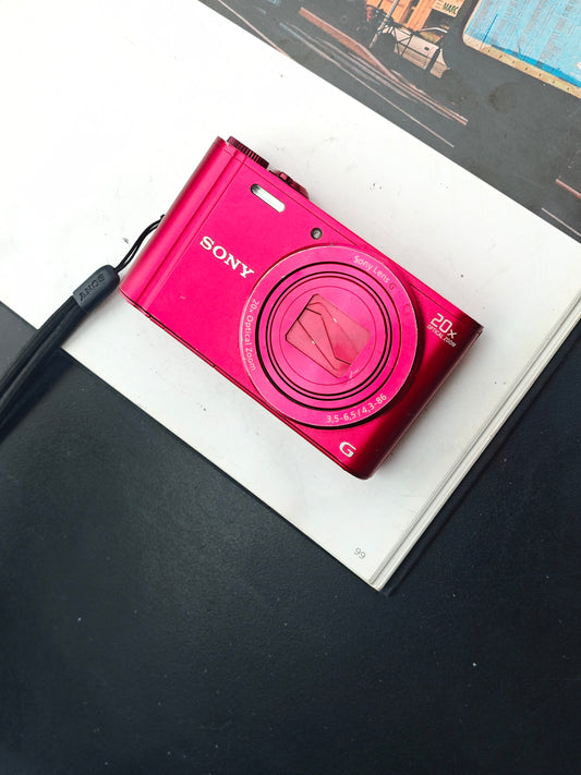Used Sony Cyber Shot DSC-WX300 Digital Camera [JPN only, No charger] #0192441