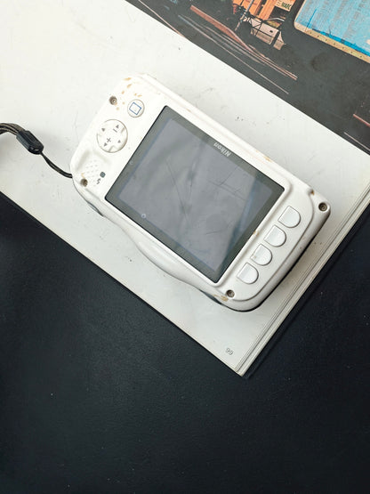 Used Nikon Coolpix S33 white Digital Camera