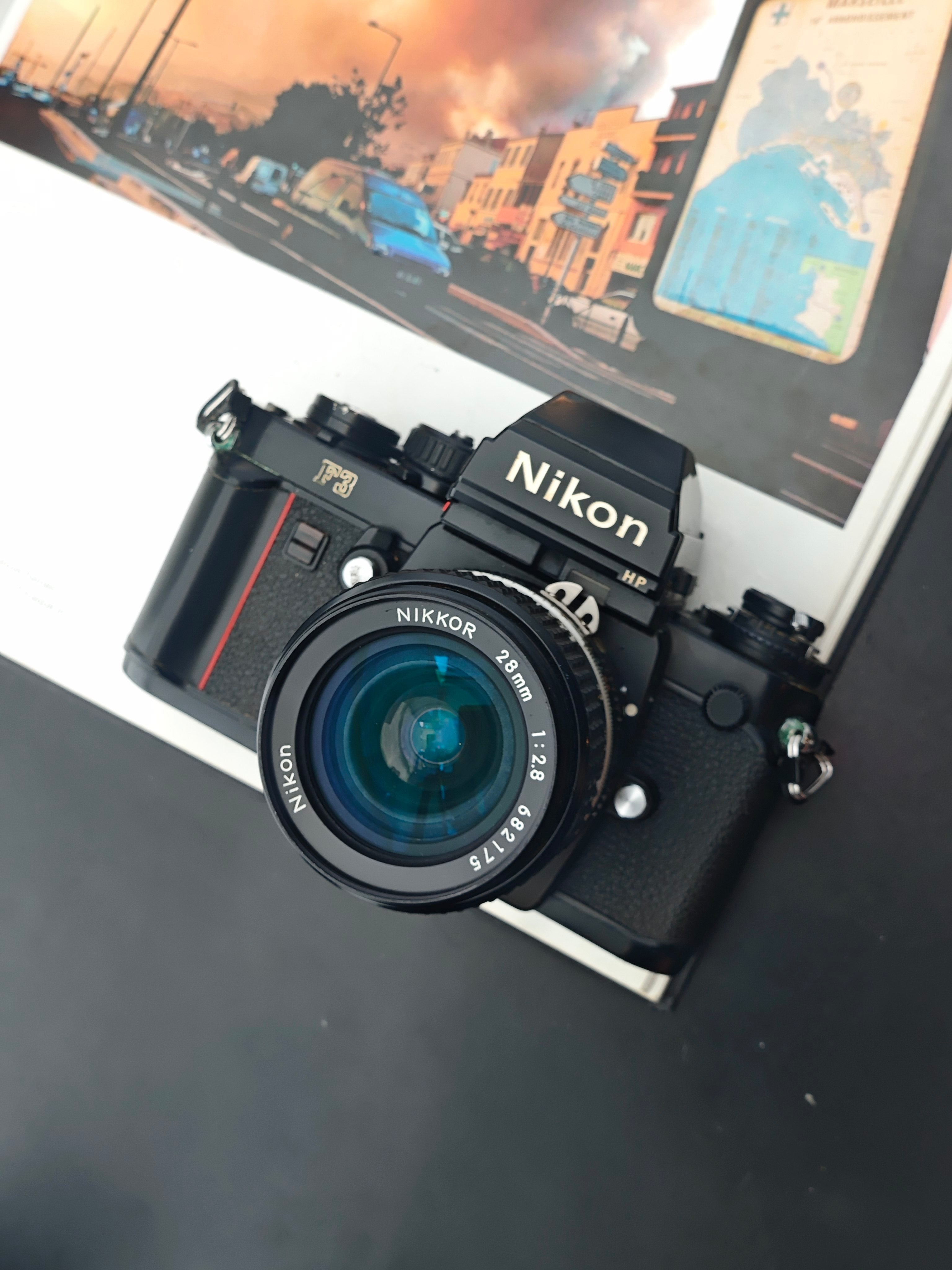 Nikon 28mm F3 Nikkor - NIKKOR | f⁄2.8 : 2.8 SLR HP AI 1:2.8 + Osborne)