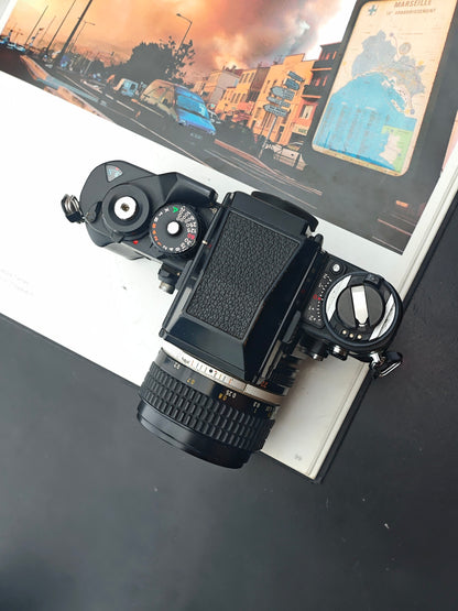 Nikon F3HP with Nikon Nikkor 28mm F2.8 Ai-S