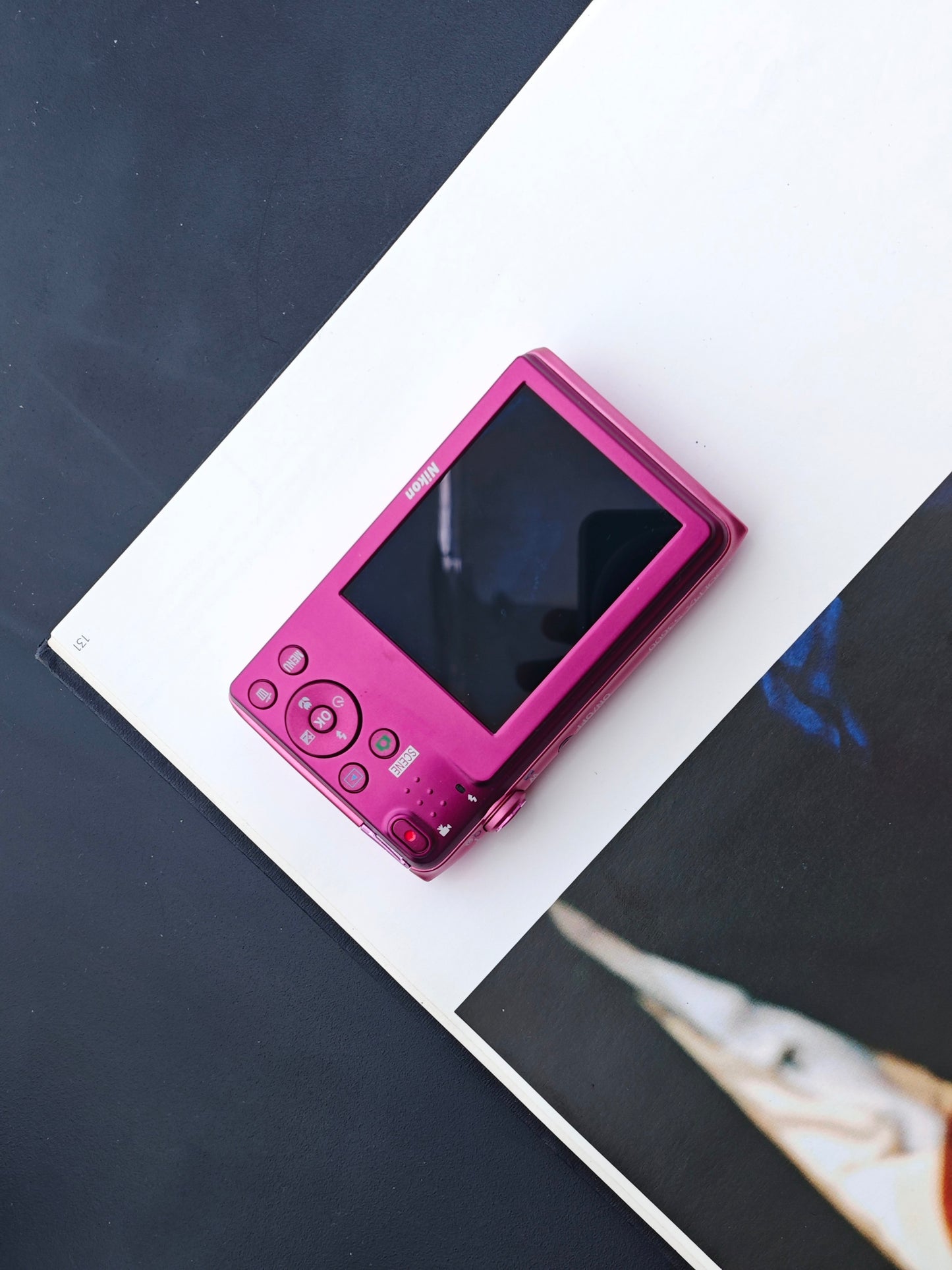 *READ* Used Nikon Coolpix S3600 pink Digital Camera [No charger]