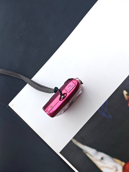 Used Nikon Coolpix S3500 pink Digital Camera [No charger]