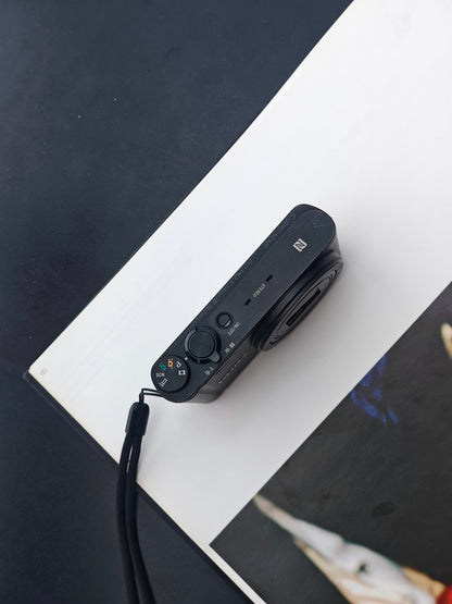 Used Sony Cyber Shot DSC-WX350 black Digital Camera [JPN only, No charger]