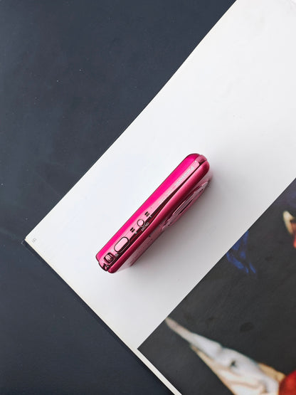 Used Panasonic Lumix DMC-FX80 pink Digital Camera [JPN only, No charger]