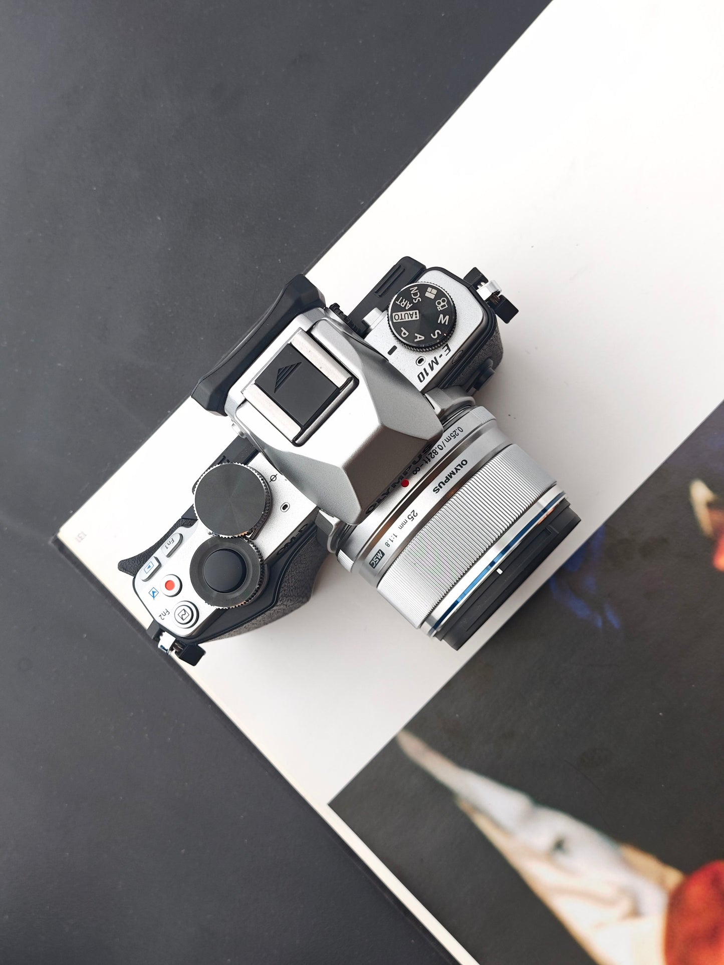 Used Olympus OM-D E-M10 with 25mm F1.8 MSC and 40-150mm F4-5.6 R ED MSC