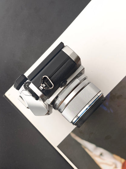 Used Olympus OM-D E-M10 with 25mm F1.8 MSC and 40-150mm F4-5.6 R ED MSC