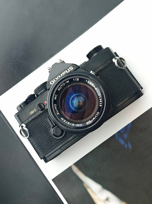 Olympus OM-2 with OM-System Zuiko MC Auto-W 28mm F2