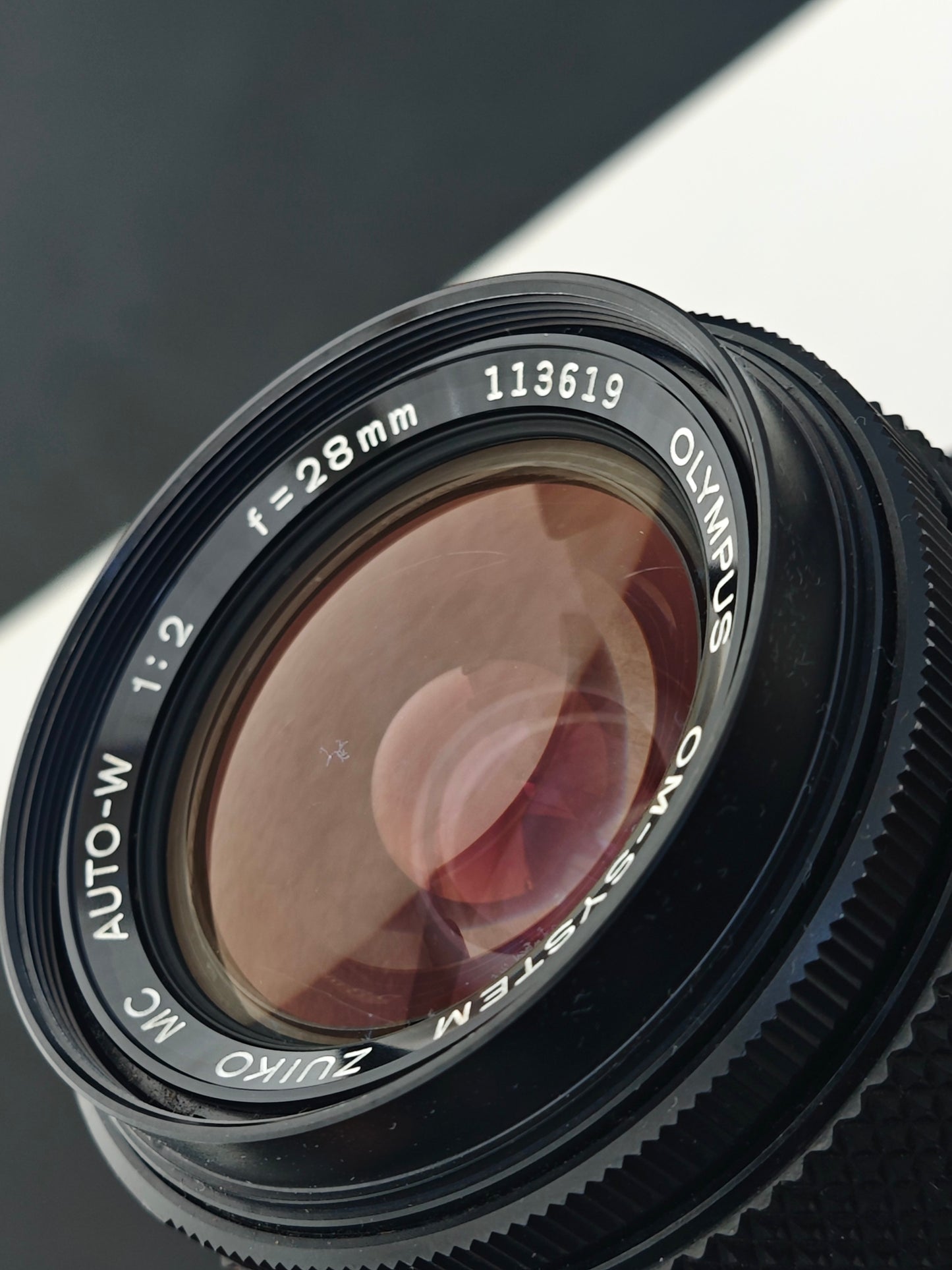 Olympus OM-2 with OM-System Zuiko MC Auto-W 28mm F2