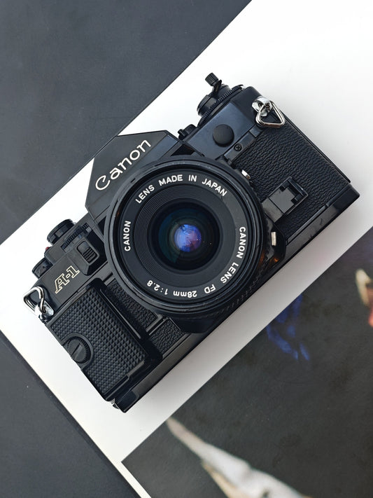 Canon A-1 with FD 28mm F2.8