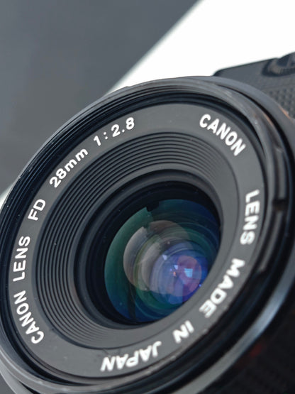 Canon A-1 with FD 28mm F2.8