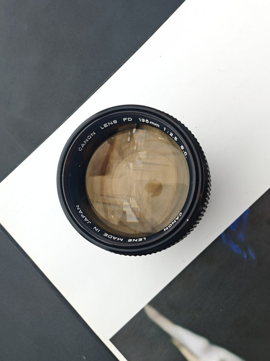 Canon Lens FD 135mm F2.5 S.C.