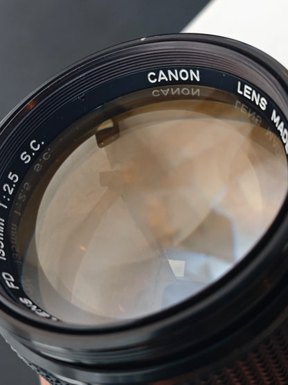 Canon Lens FD 135mm F2.5 S.C.