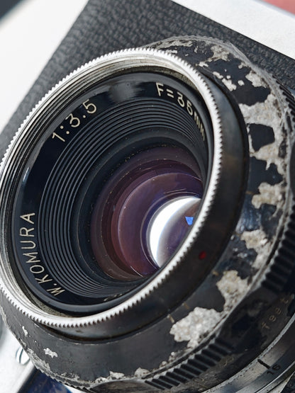 Nicca 3-F with W.Komura 35mm F3.5