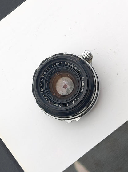 [RARE!!] Kowa Optical Works Prominar 35mm F2.8 (L39 mount])