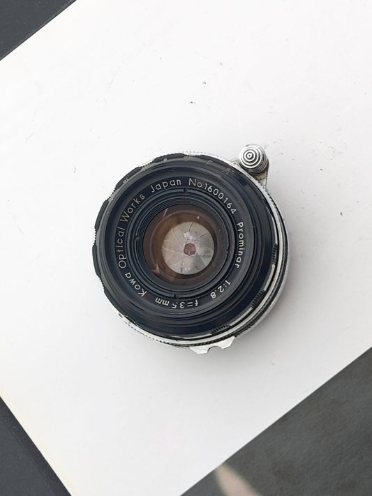 [RARE!!] Kowa Optical Works Prominar 35mm F2.8 (L39 mount])