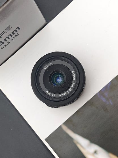 Canon Lens EF-S 24mm F2.8 STM #3701100281