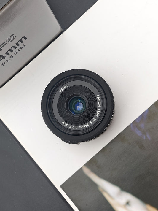 Canon Lens EF-S 24mm F2.8 STM #3701100281