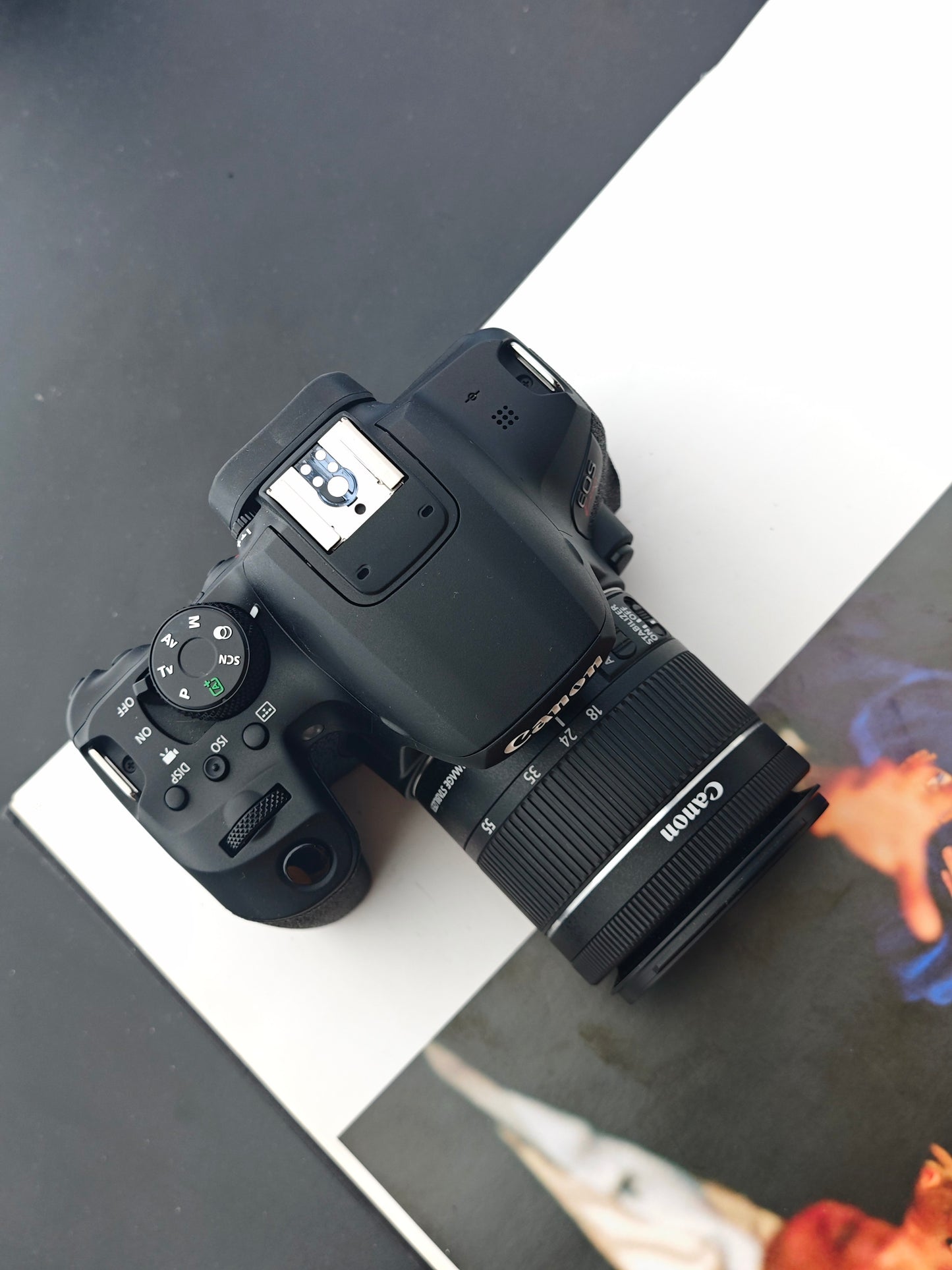 Used Canon EOS Kiss X10i with Double Zoom Kit Digital Camera