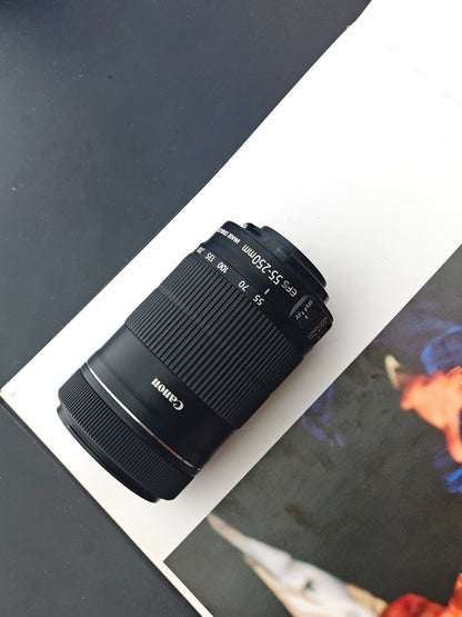 Used Canon EOS Kiss X10i with Double Zoom Kit Digital Camera