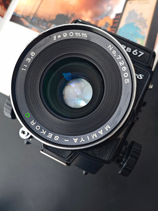 Mamiya RB67 Professional S with Sekor C 90mm F3.8