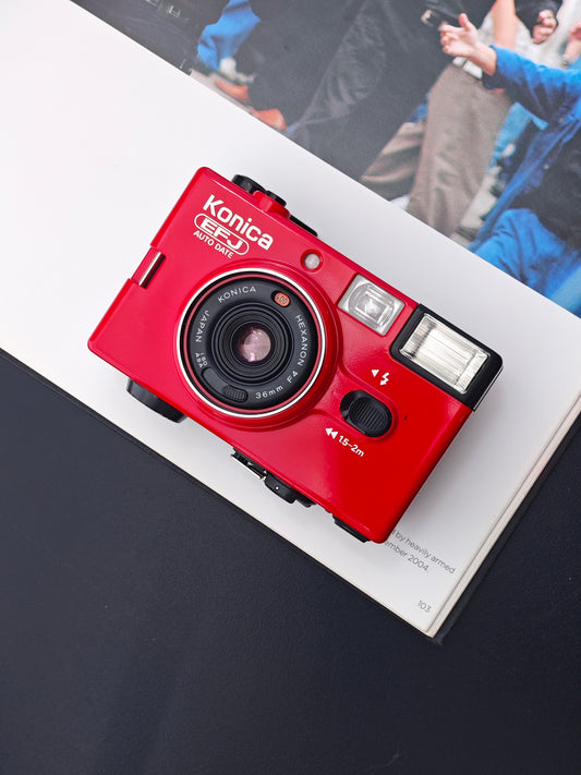 Konica EFJ Auto Date red