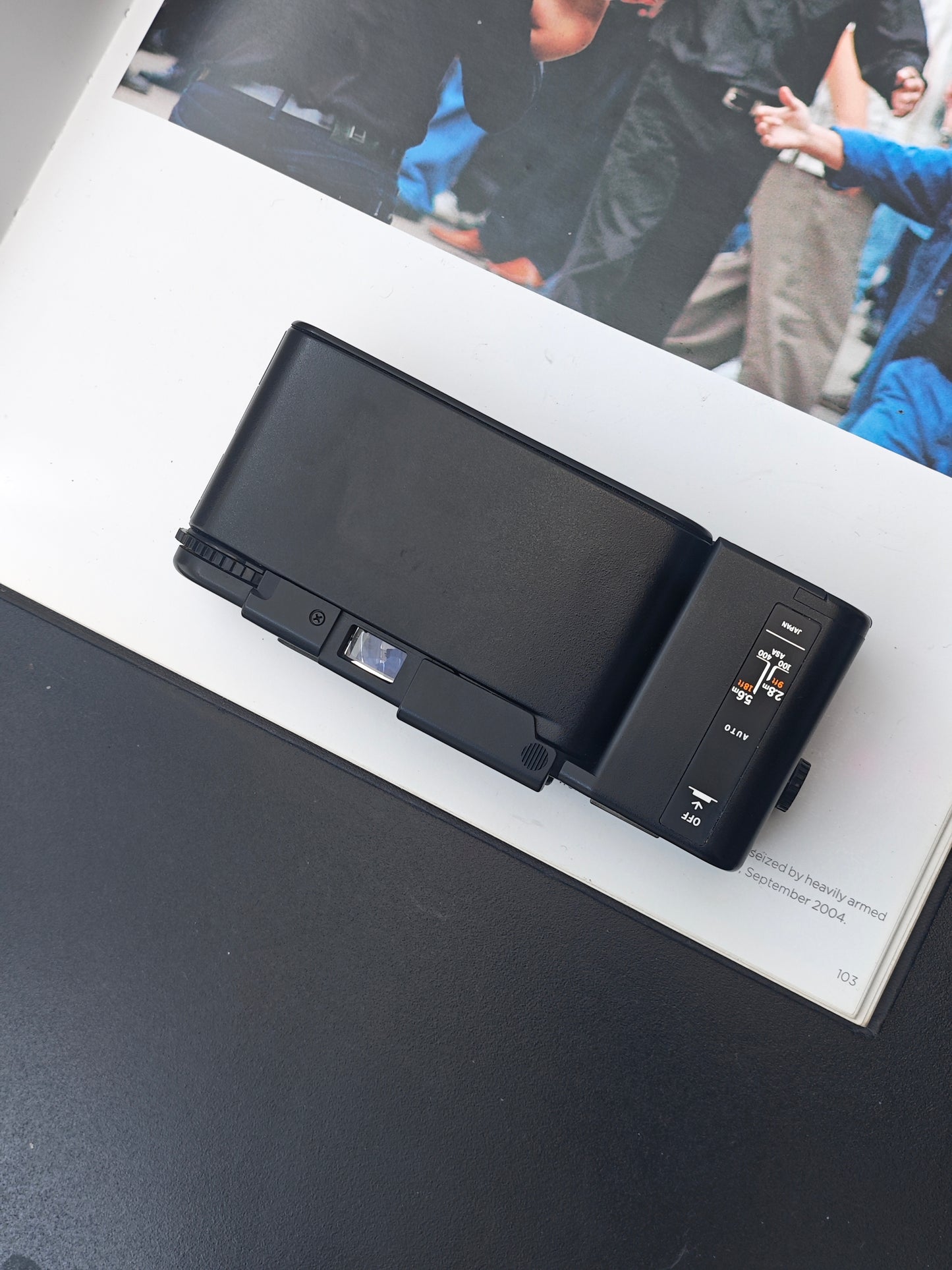 Olympus XA with A11 flash