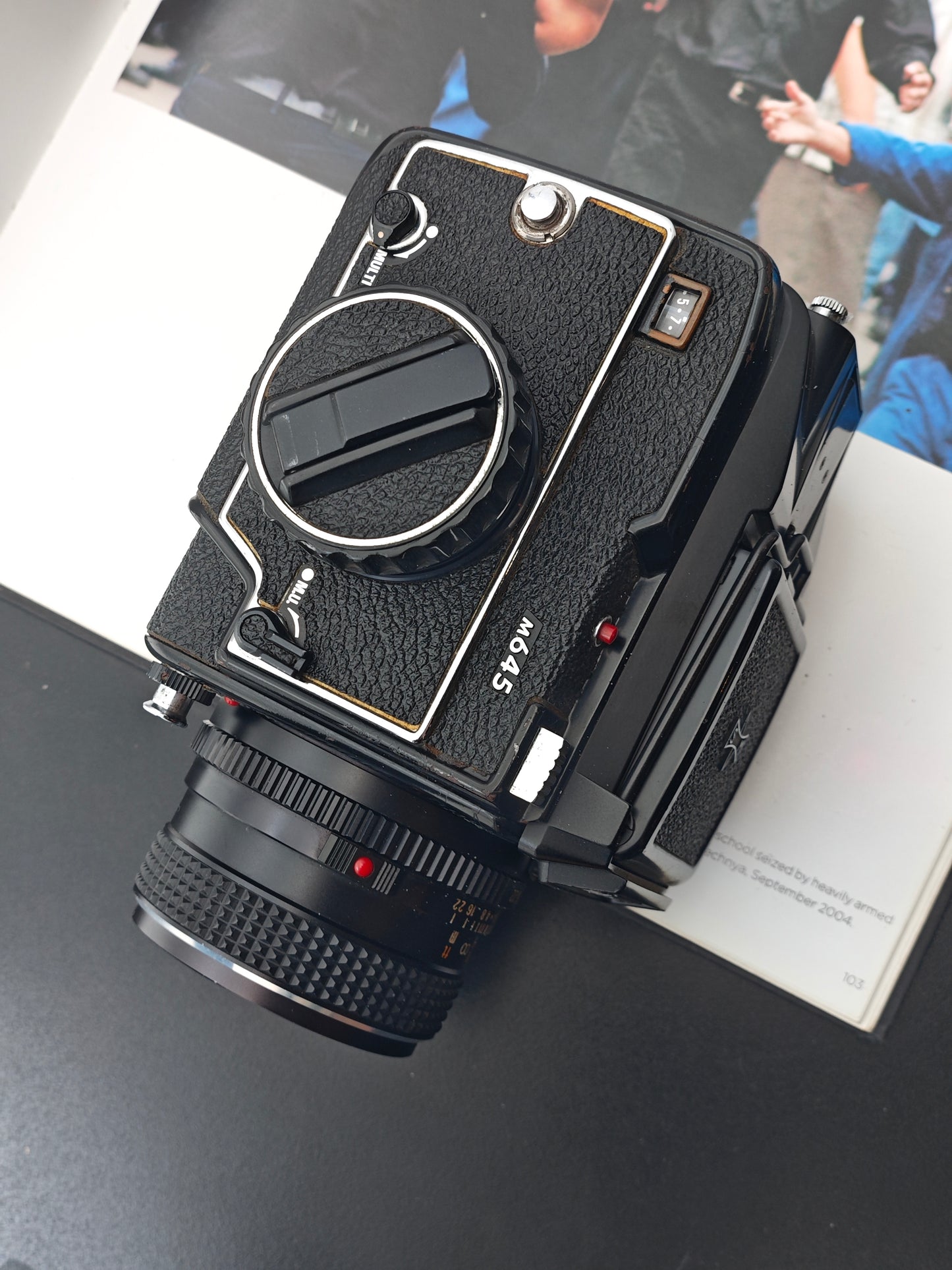 Mamiya M645 with Mamiya-Sekor C 80mm F2.8