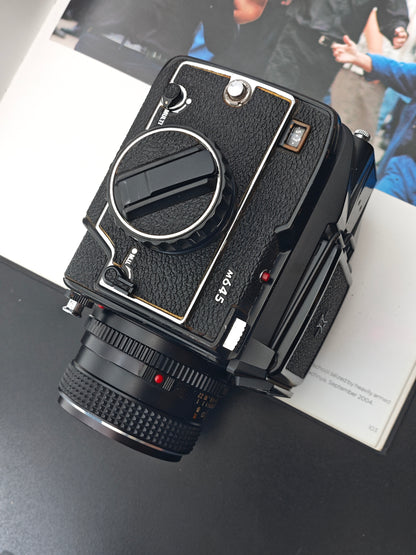 Mamiya M645 with Mamiya-Sekor C 80mm F2.8