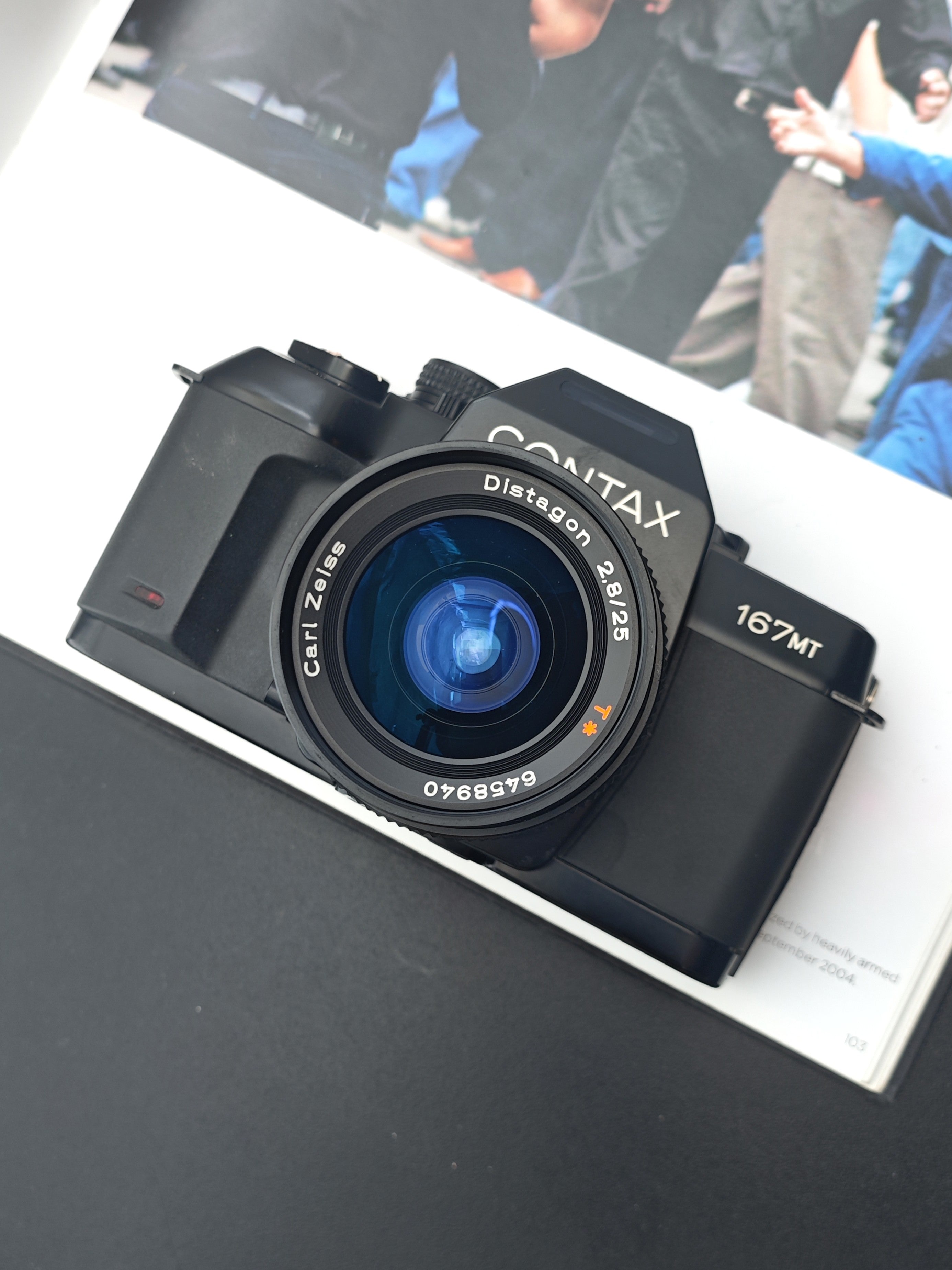 Contax 167MT with Carl Zeiss Distagon 25mm F2.8 T* AEG – UNIT