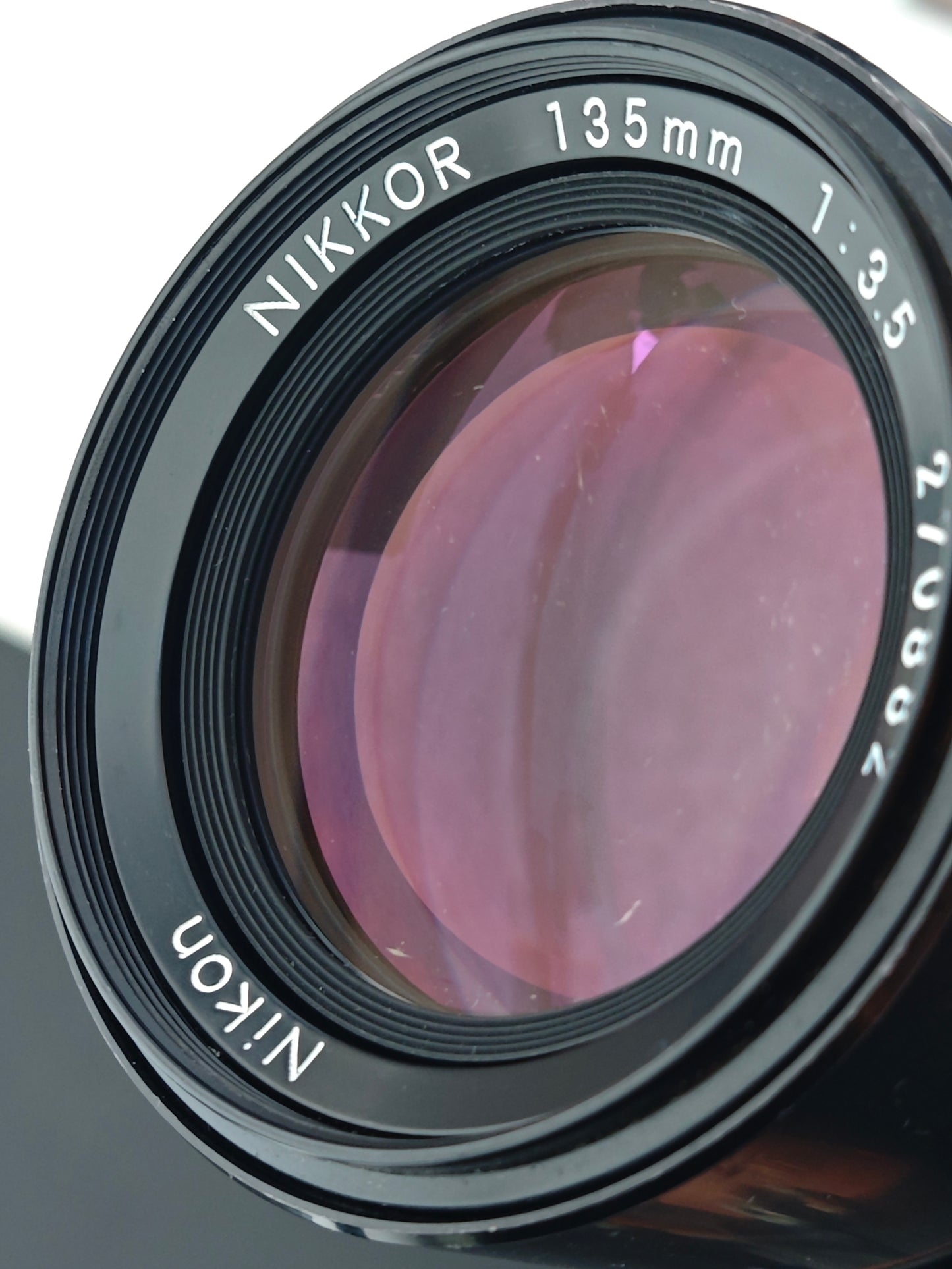 *READ* Nikon FE black with Nikon Nikkor 135mm F3.5 Ai