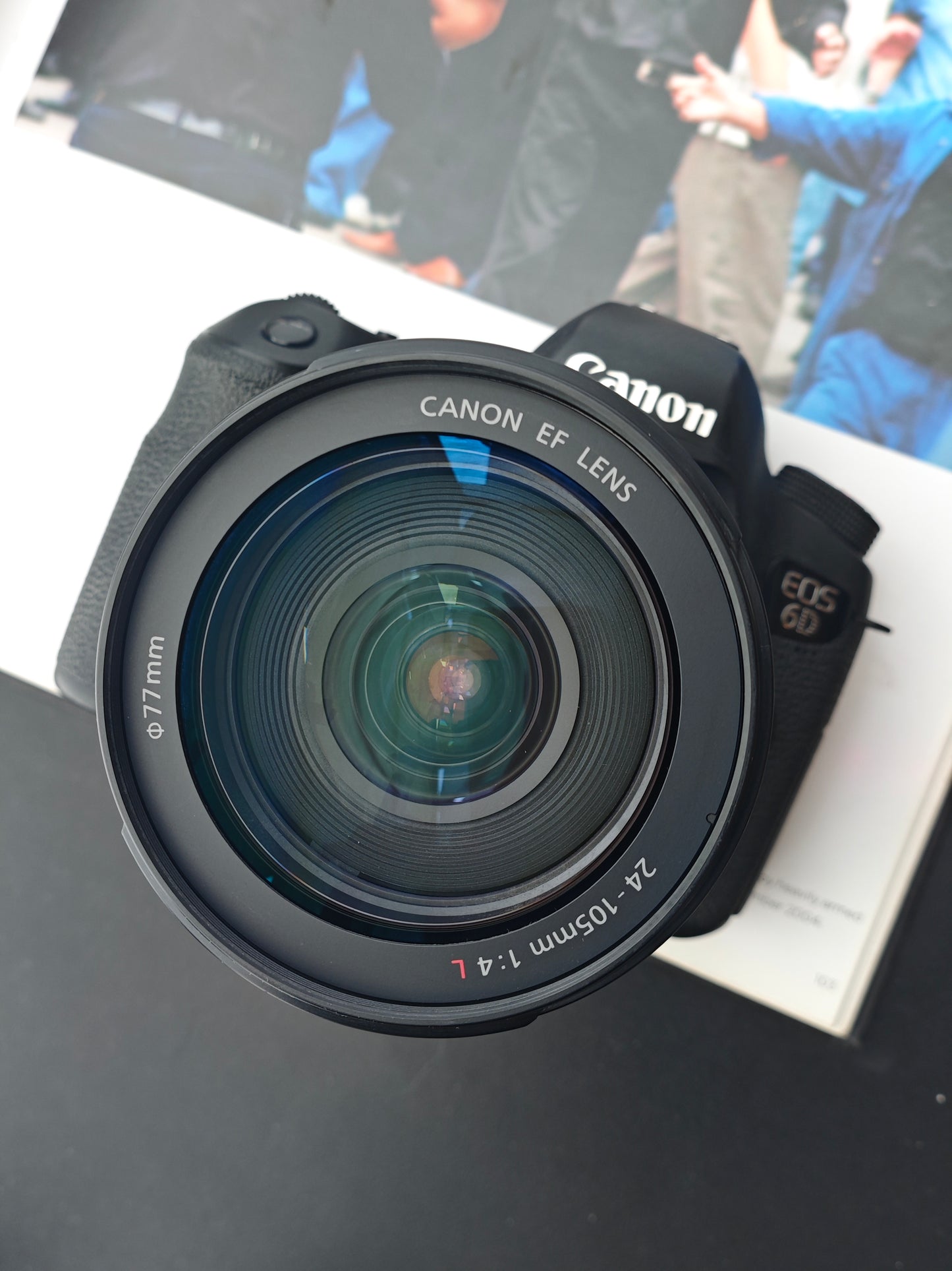 Used Canon EOS 6D with EF 24-105mm F4L USM Digital Camera #181053002509 [No charger]