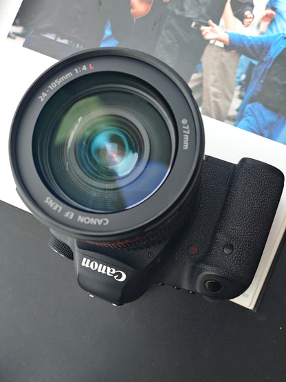 Used Canon EOS 6D with EF 24-105mm F4L USM Digital Camera #181053002509 [No charger]