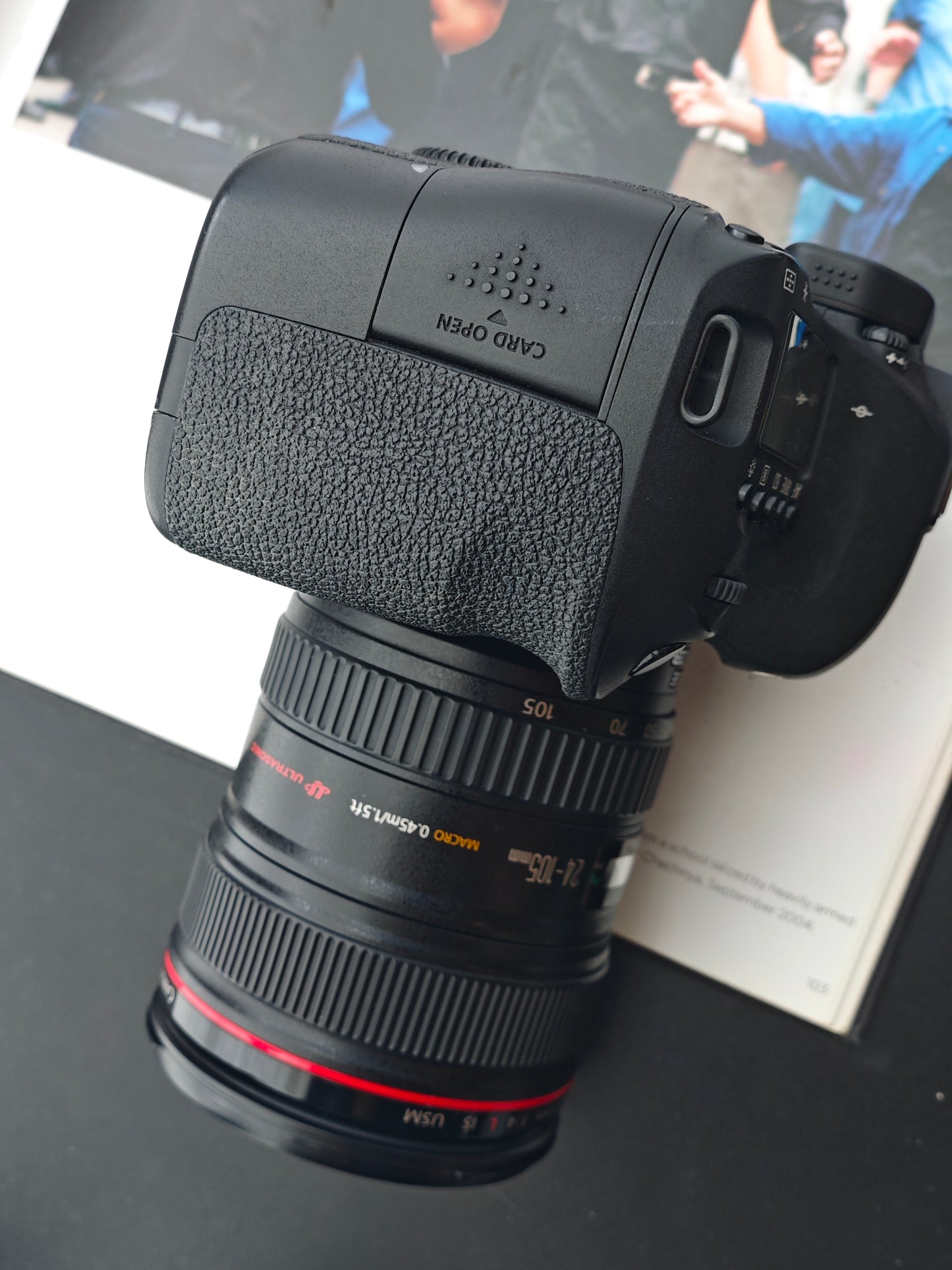 Used Canon EOS 6D with EF 24-105mm F4L USM Digital Camera #181053002509 [No charger]