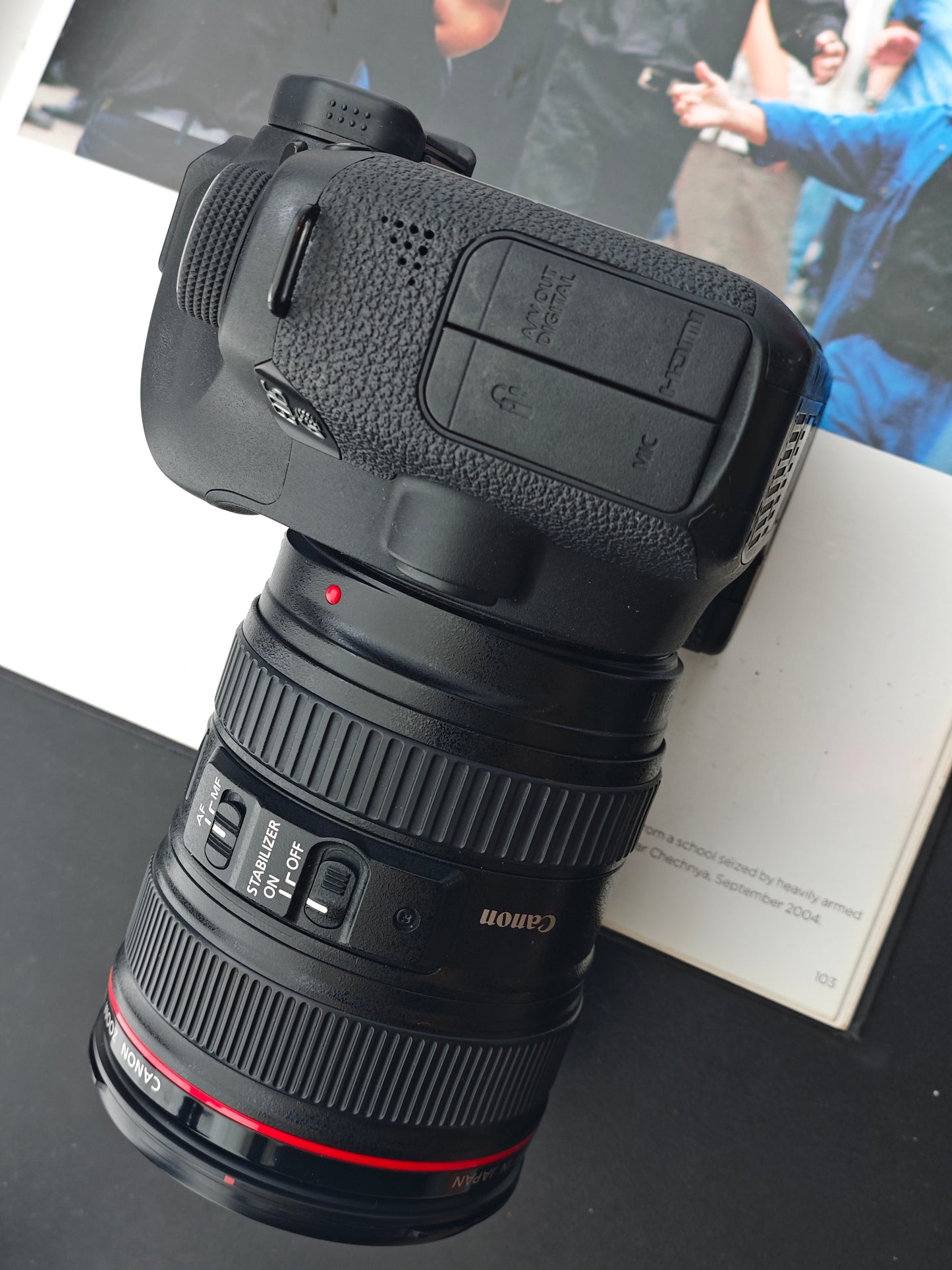 Used Canon EOS 6D with EF 24-105mm F4L USM Digital Camera #181053002509 [No charger]